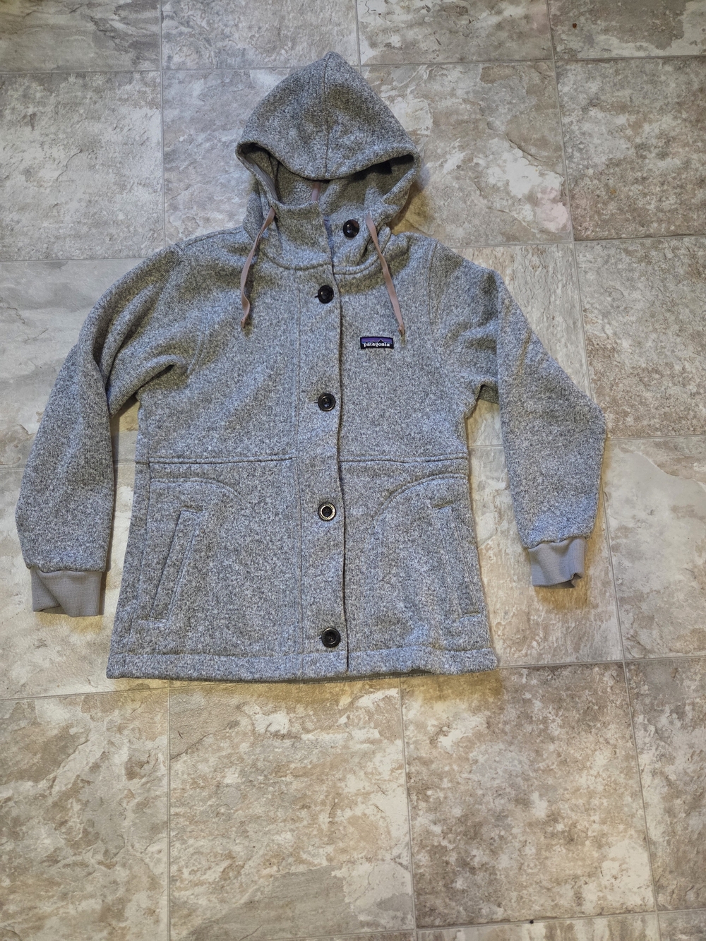 PATAGONIA Better Sweater Jacket Hoodie Button Up Fleece Size S